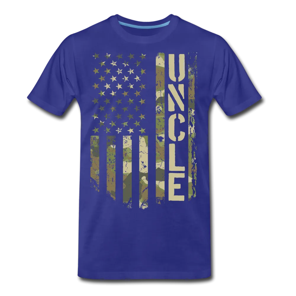 Uncle Camo Flag Men’s Premium Organic T-Shirt