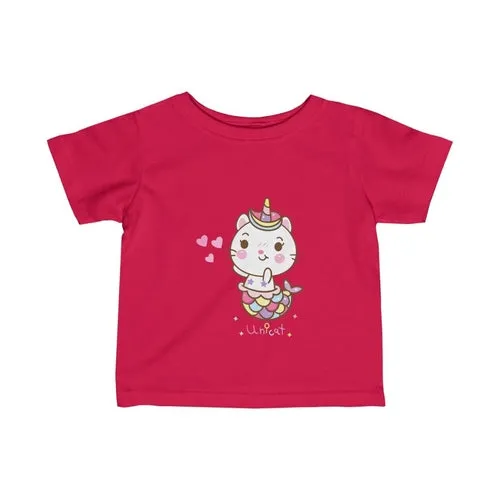Unicat Mermaid Unicorn Infant Girls Tee
