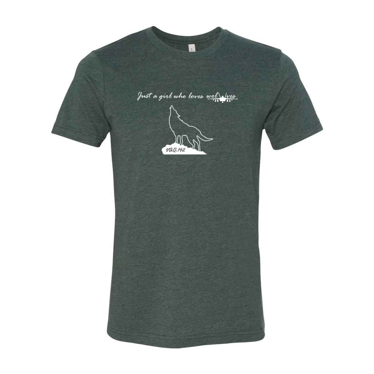 VAQ-142 Unisex 'Just a girl who loves wolves'