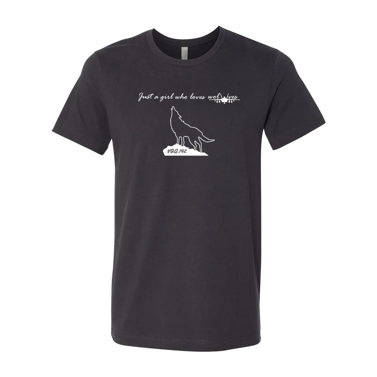 VAQ-142 Unisex 'Just a girl who loves wolves'