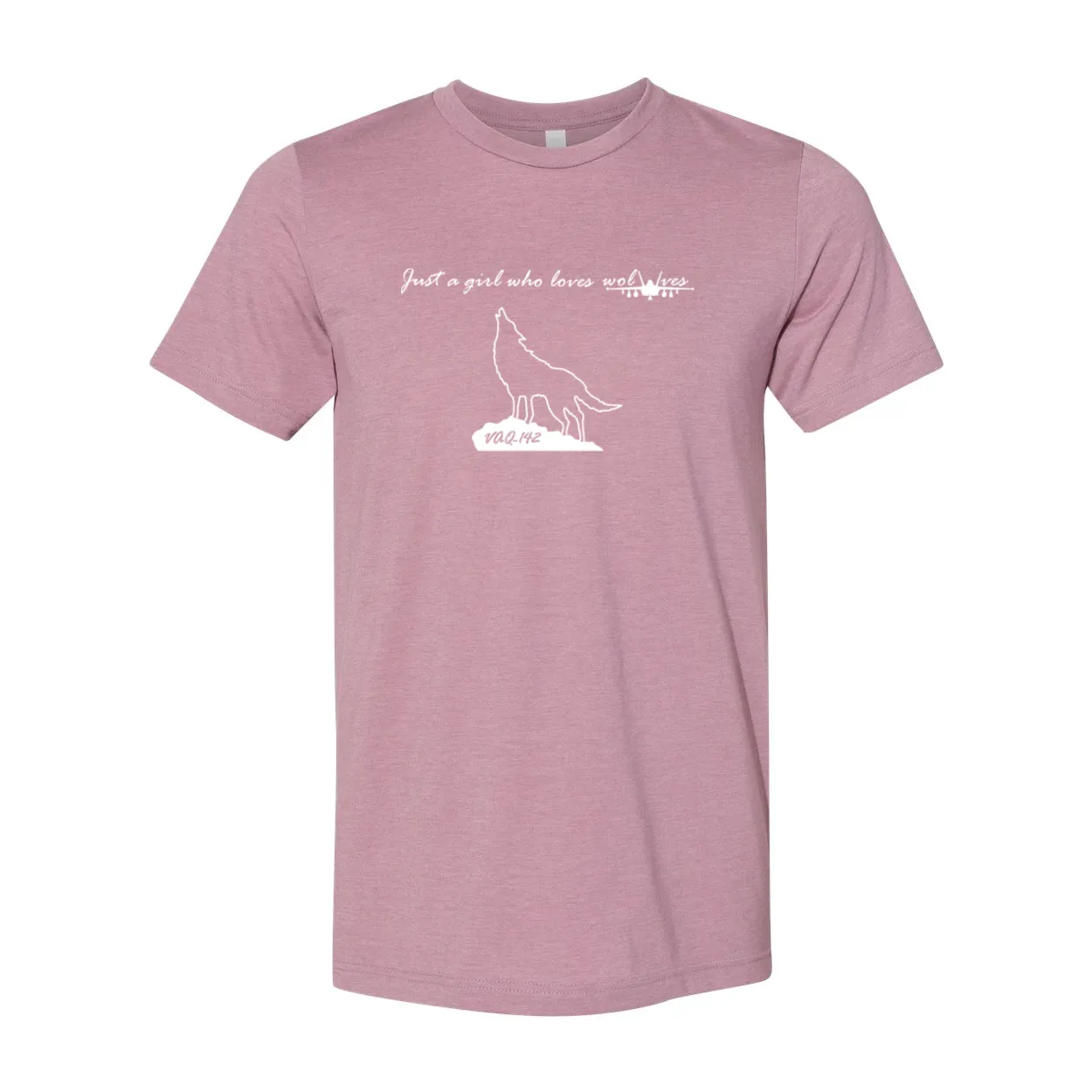VAQ-142 Unisex 'Just a girl who loves wolves'
