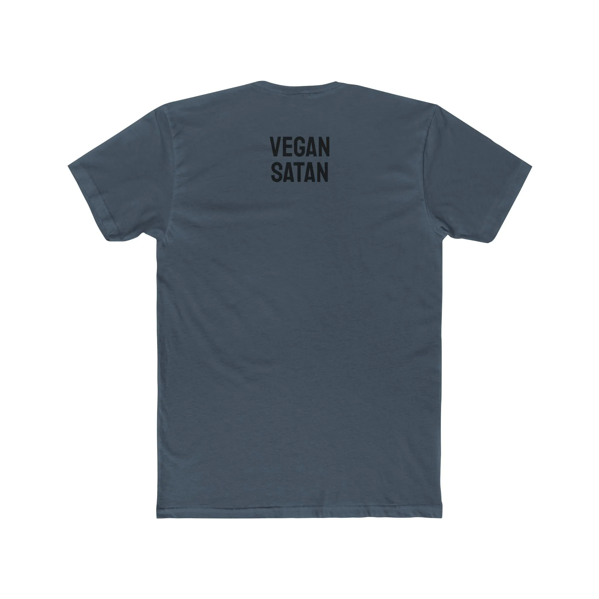 Vegan Satan - Unisex Cotton Crew Tee