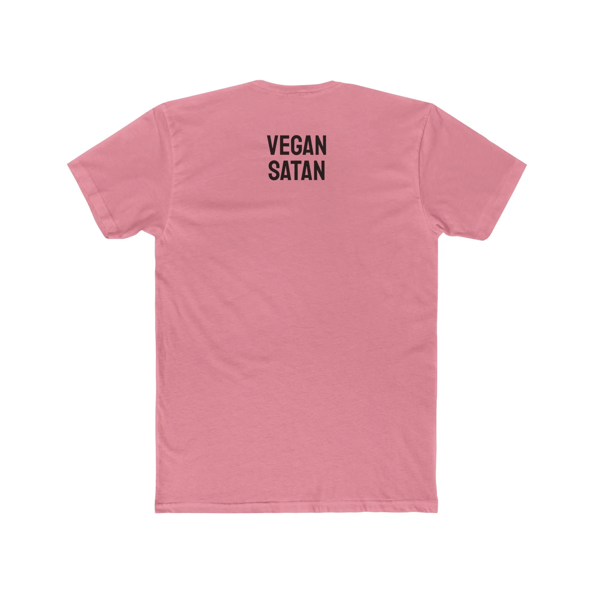 Vegan Satan - Unisex Cotton Crew Tee