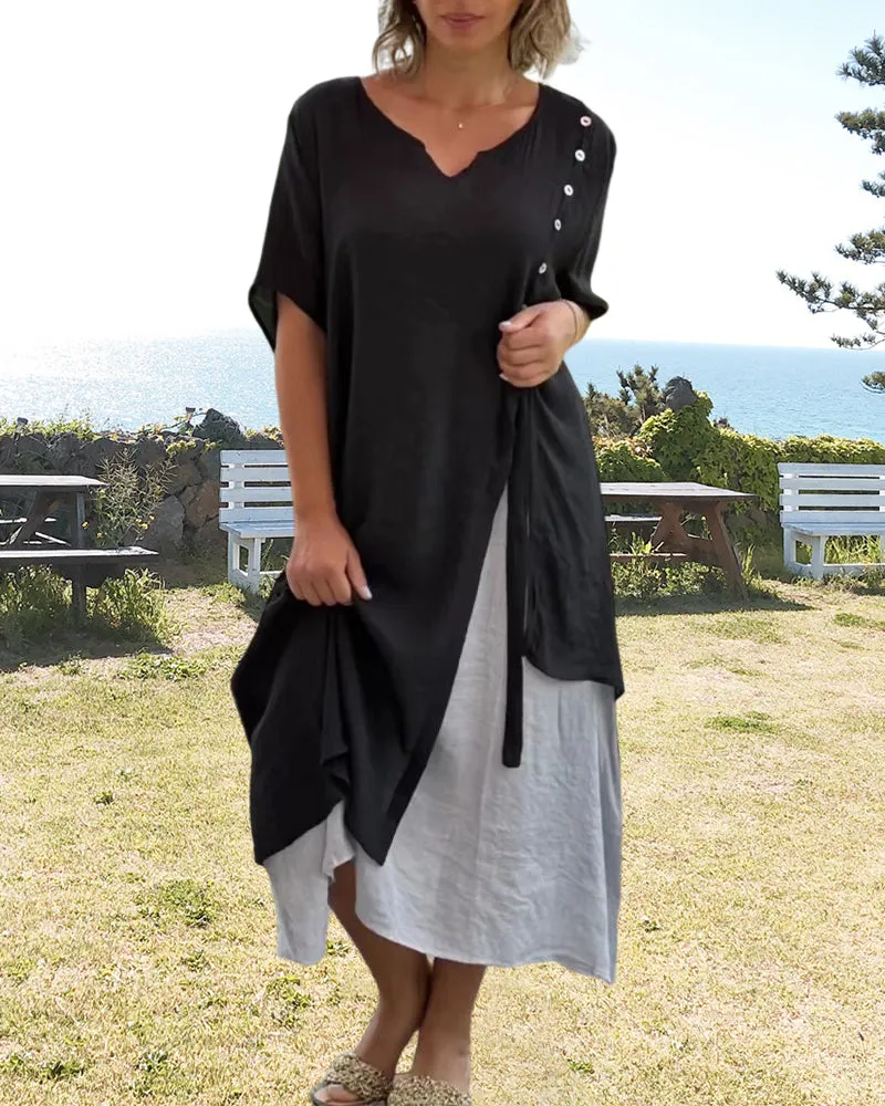 Velissa™ - Dress with Short Sleeves