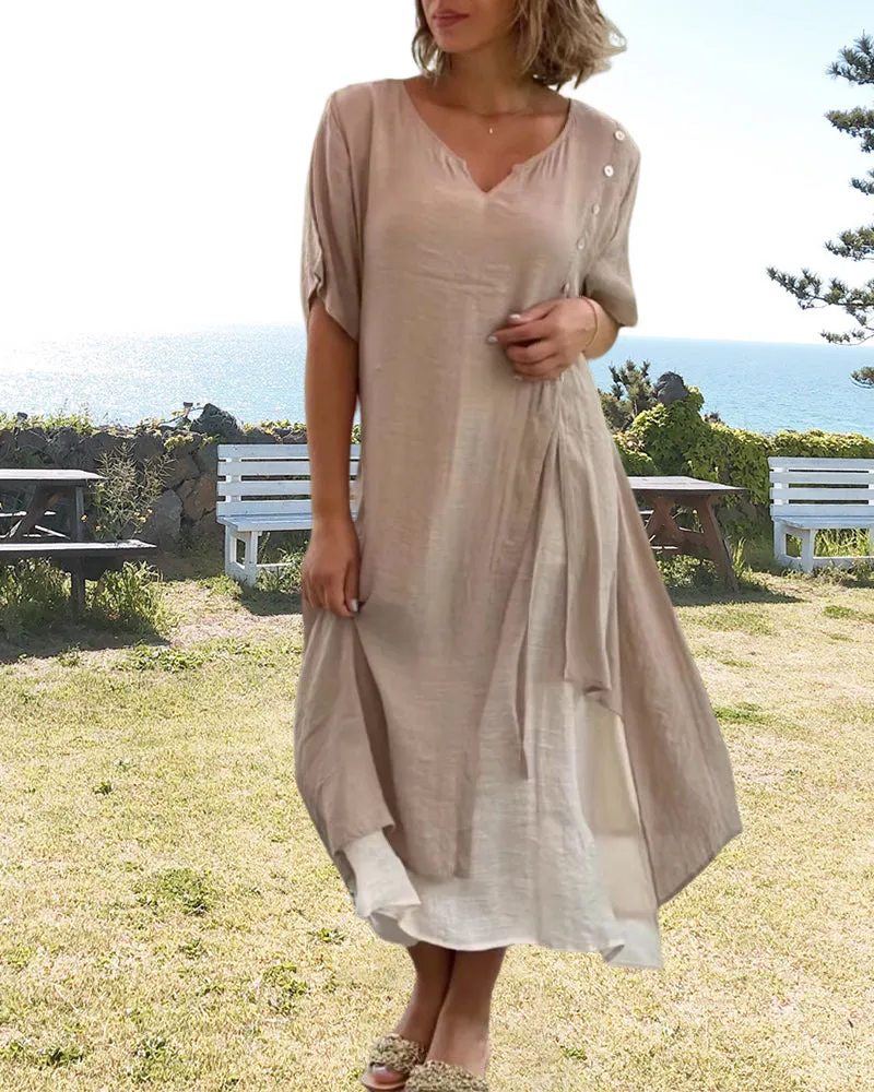 Velissa™ - Dress with Short Sleeves