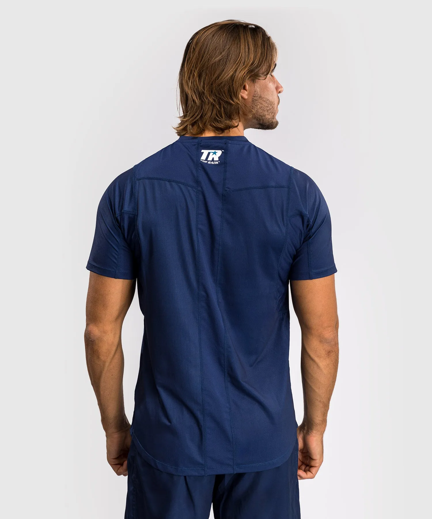Venum x Top Rank Original Herren Dry Tech Shirt - Navy Blau