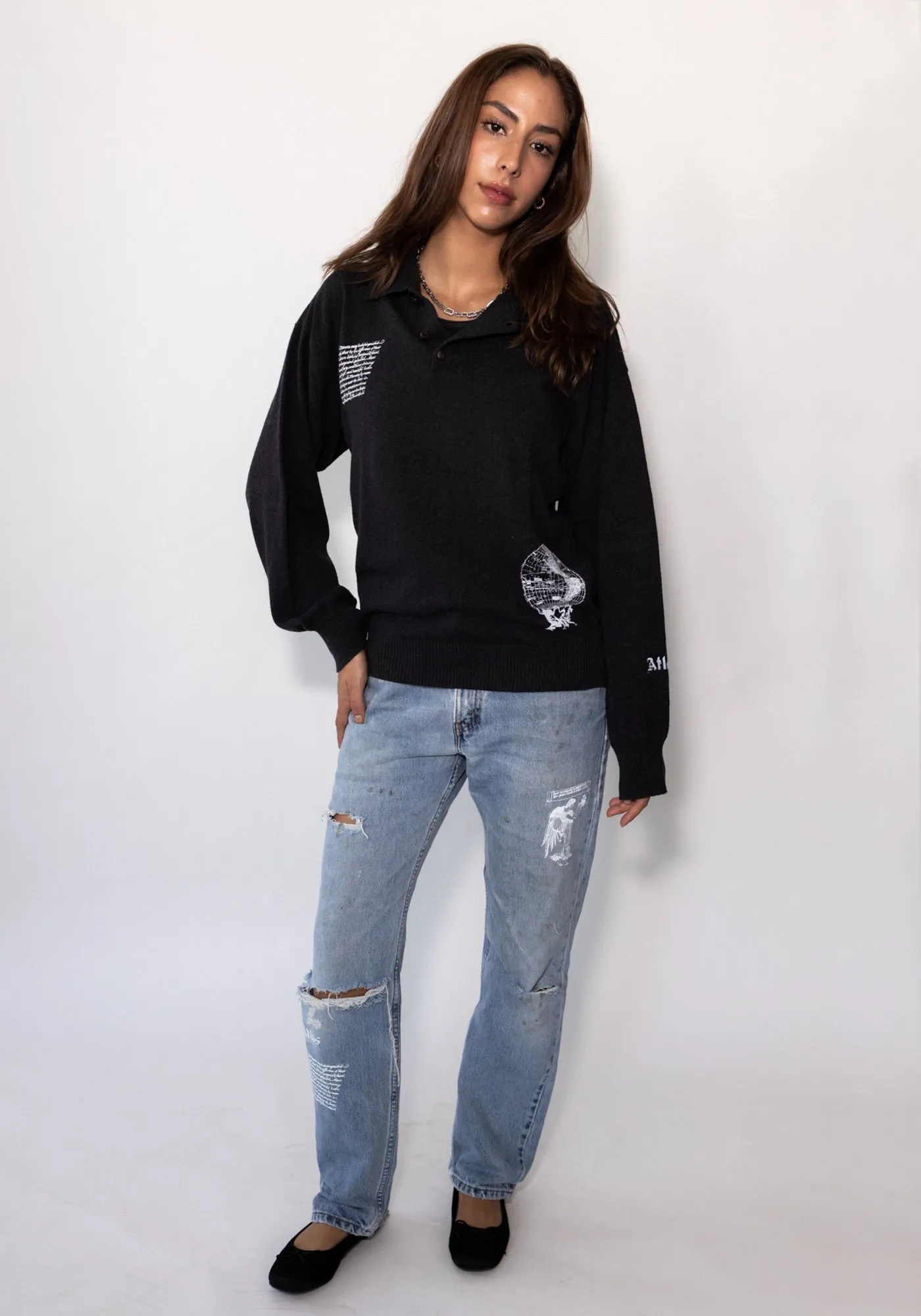 Vermont Dark Gray Sweater