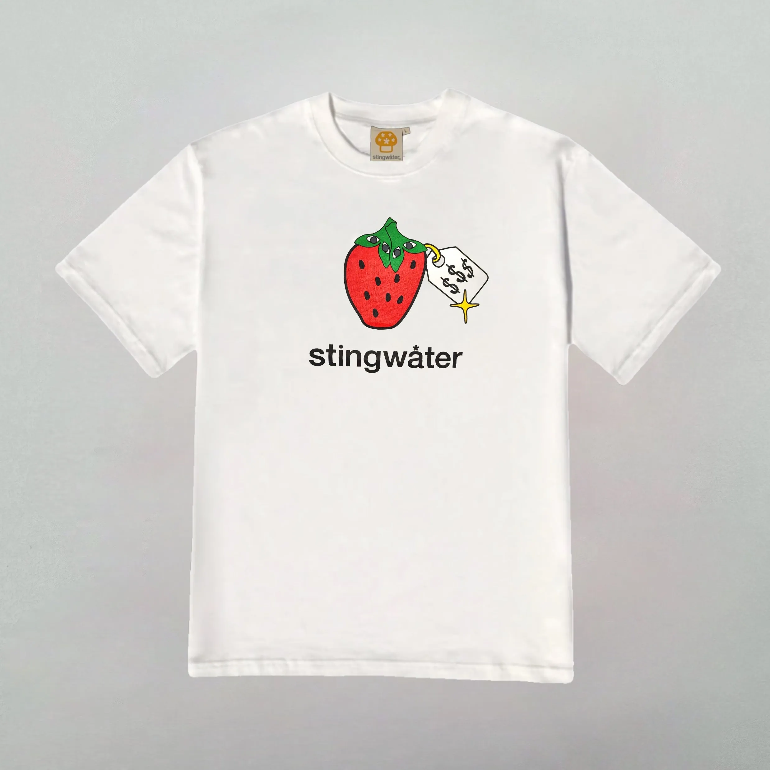 Very Speshal Organic Strawberry T-Shirt White