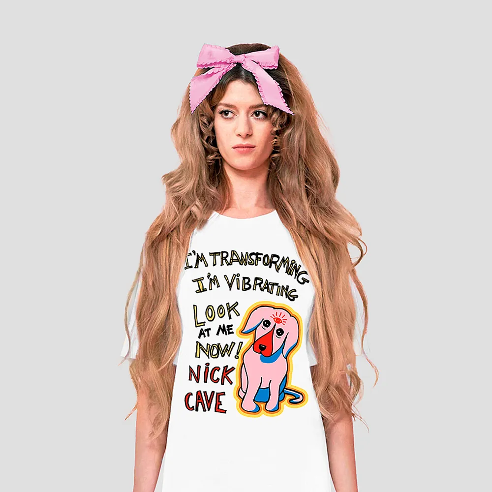 Vibrating Dog T-Shirt