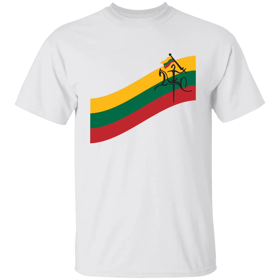 Vytis Swoosh - Boys/Girls Youth Classic Short Sleeve T-Shirt