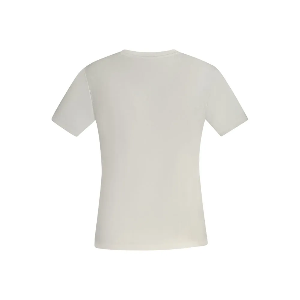 White Cotton Women Top