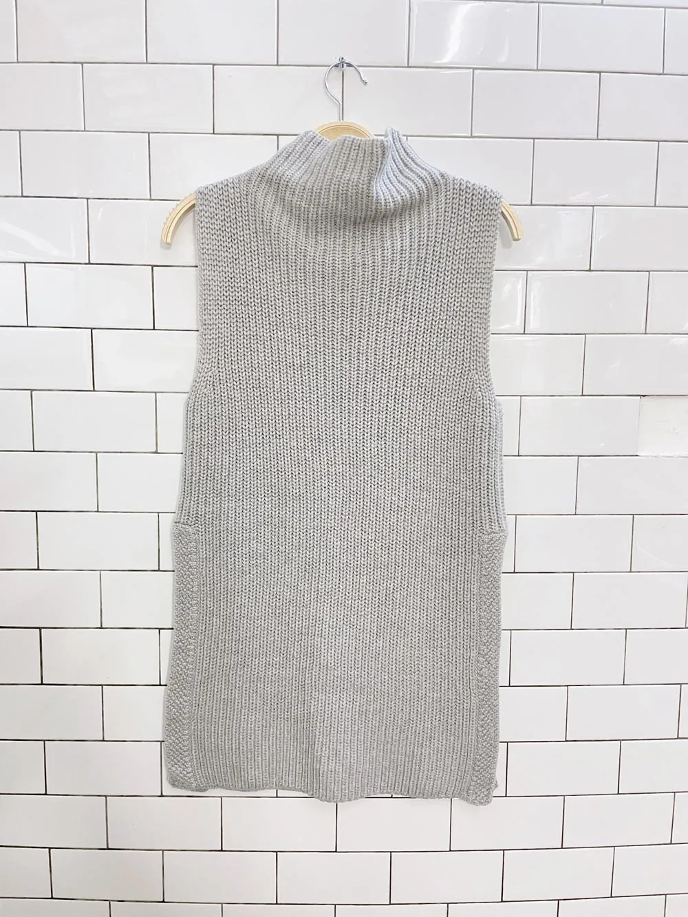 wilfred durandal sleeveless wool sweater