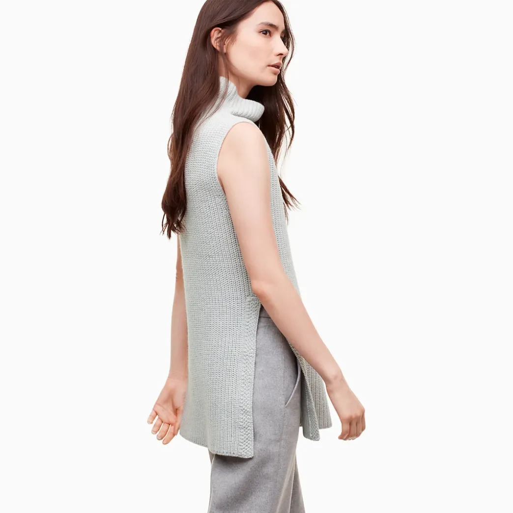 wilfred durandal sleeveless wool sweater