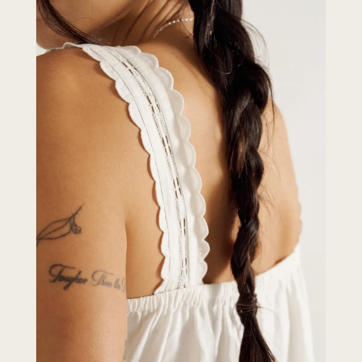 Women's Linen Artisanal Tank