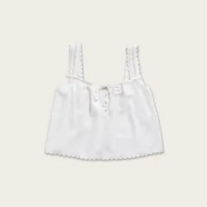 Women's Linen Artisanal Tank