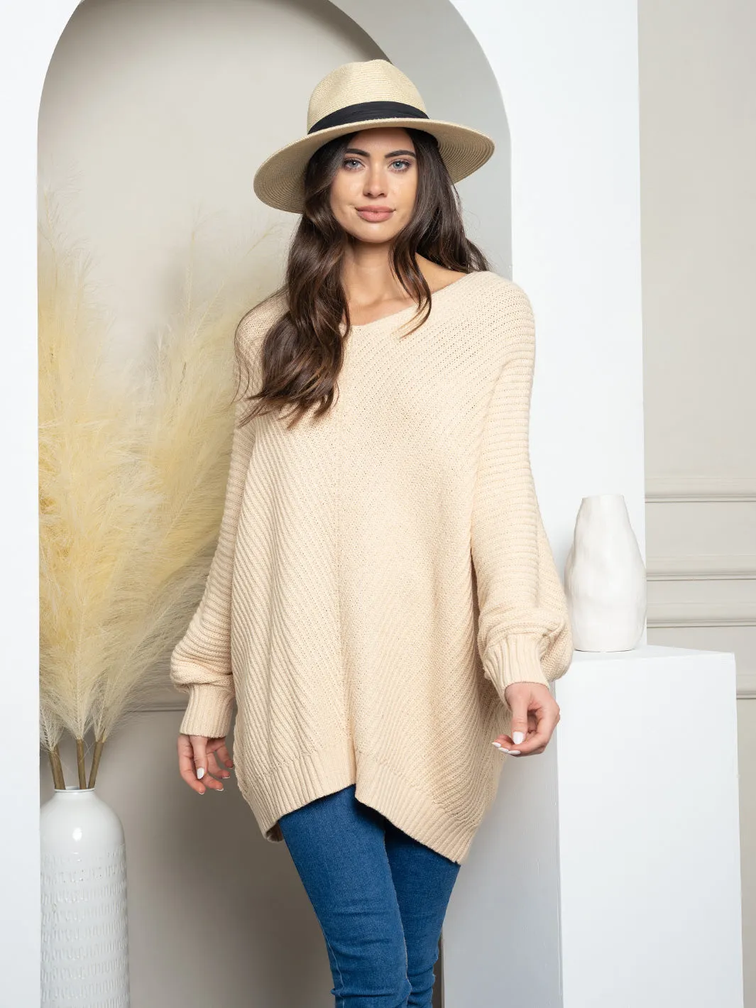 WOMEN'S LONG SLEEVE SWEATER