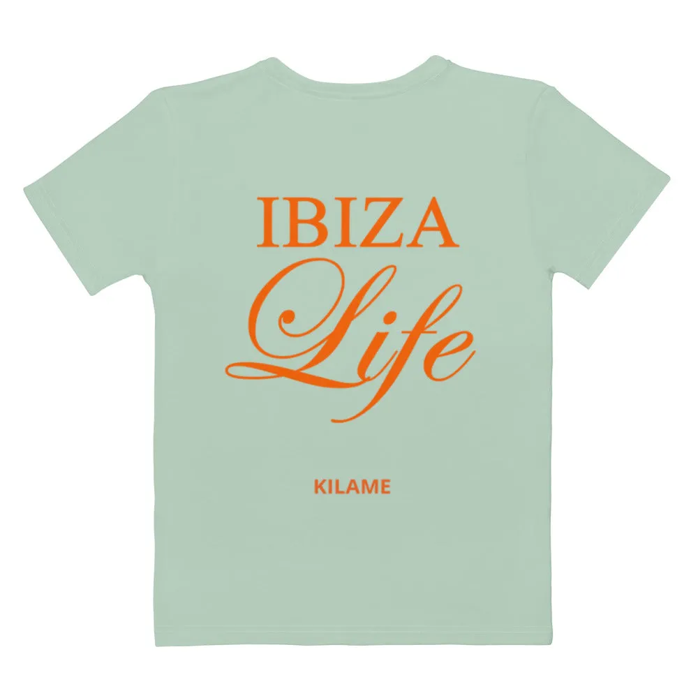 Women's T-shirt 'Ibiza life'