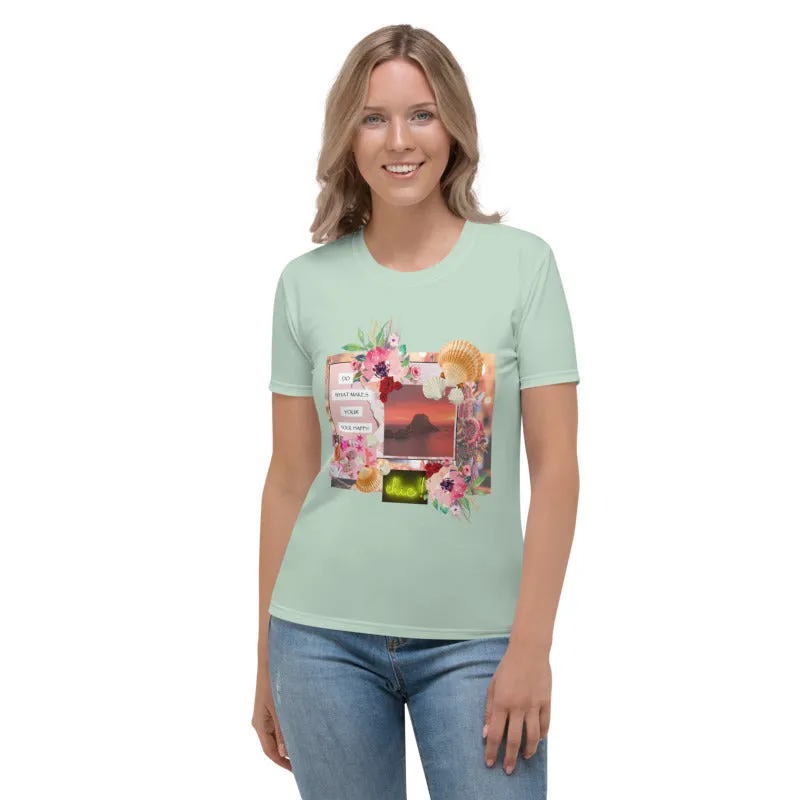 Women's T-shirt 'Ibiza life'