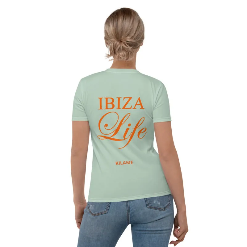 Women's T-shirt 'Ibiza life'