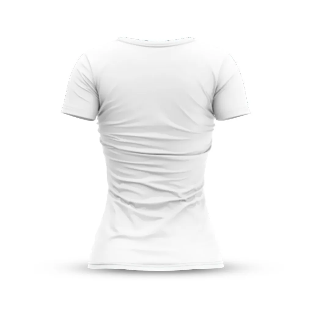 Women's White Skyline Recycled T Shirt