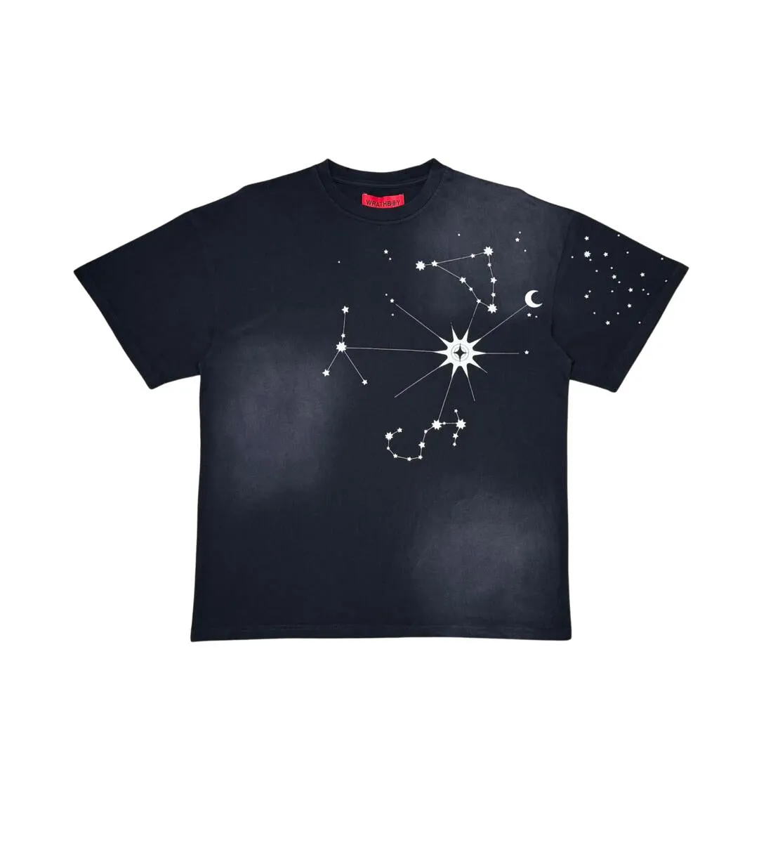 WRATHBOY GALAXY / STAR SIGN TEE (BLACK)