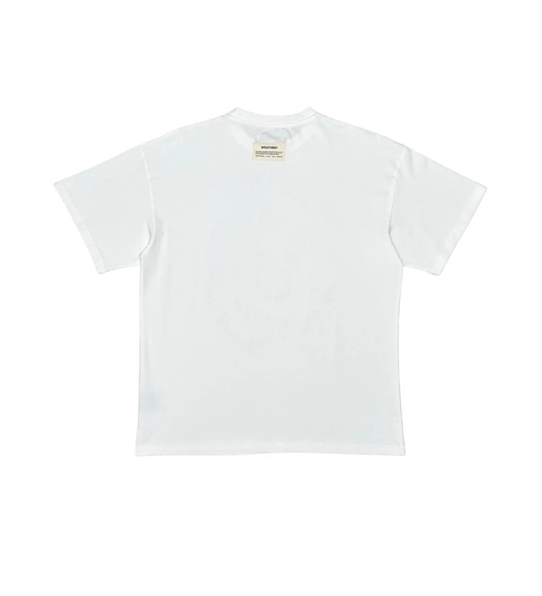 WRATHBOY WOLF HEAD GOTHIC TEE (OFF WHITE)