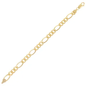 XL Hollow Figaro Bracelet