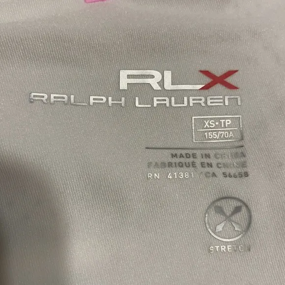 Y2K RALPH LAUREN RLX WHITE SKORT TENNIS SKIRT STRETCH SZ XS NEW GOLF