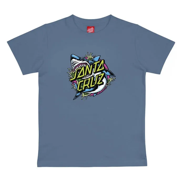 Youth Shark Dot Front Santa Cruz Youth T-Shirt