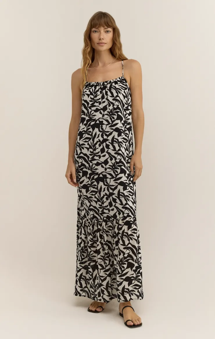 Z Supply Cocktail Hour Leaf Dress
