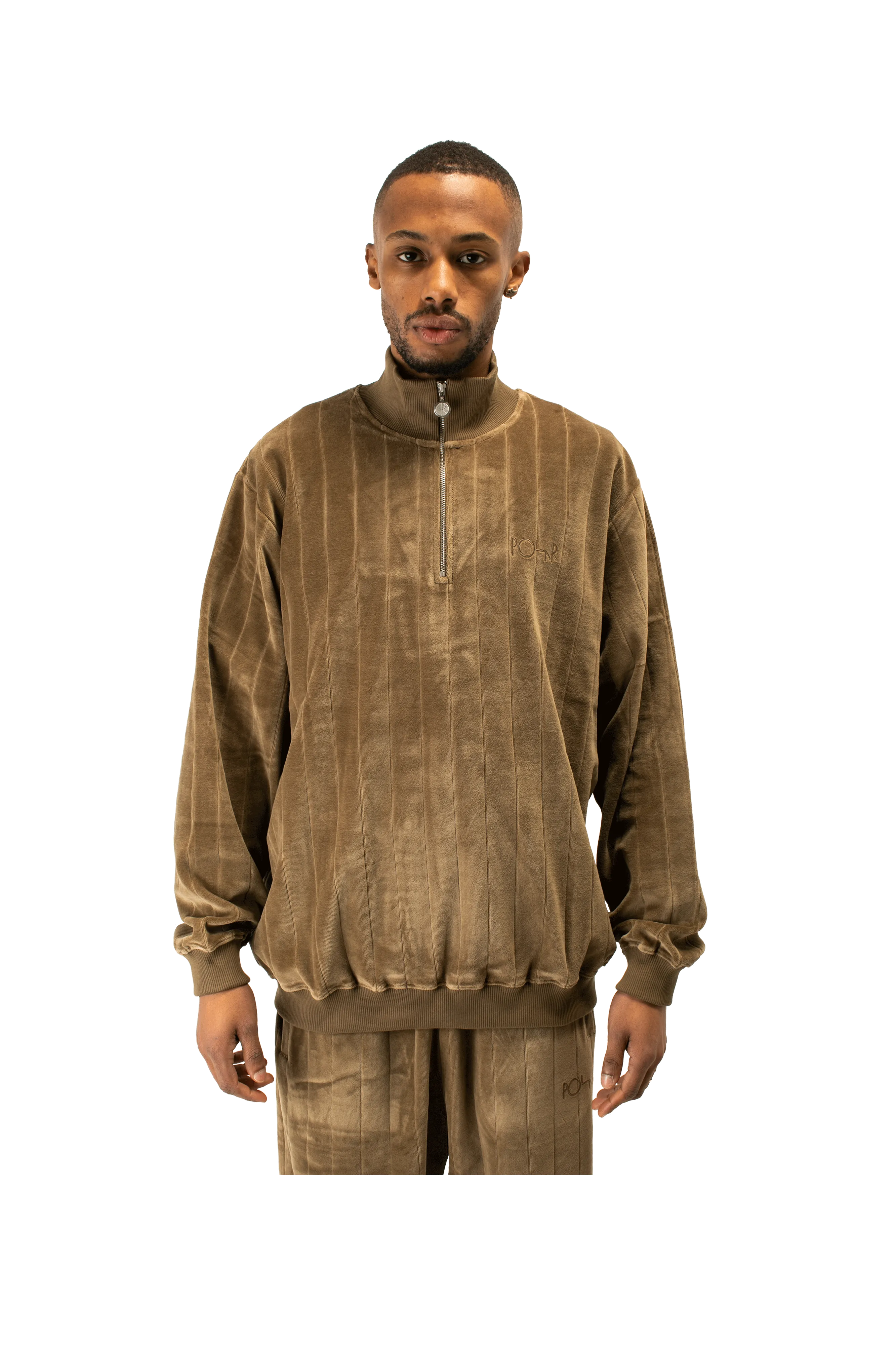 Zip Neck Sweatshirt