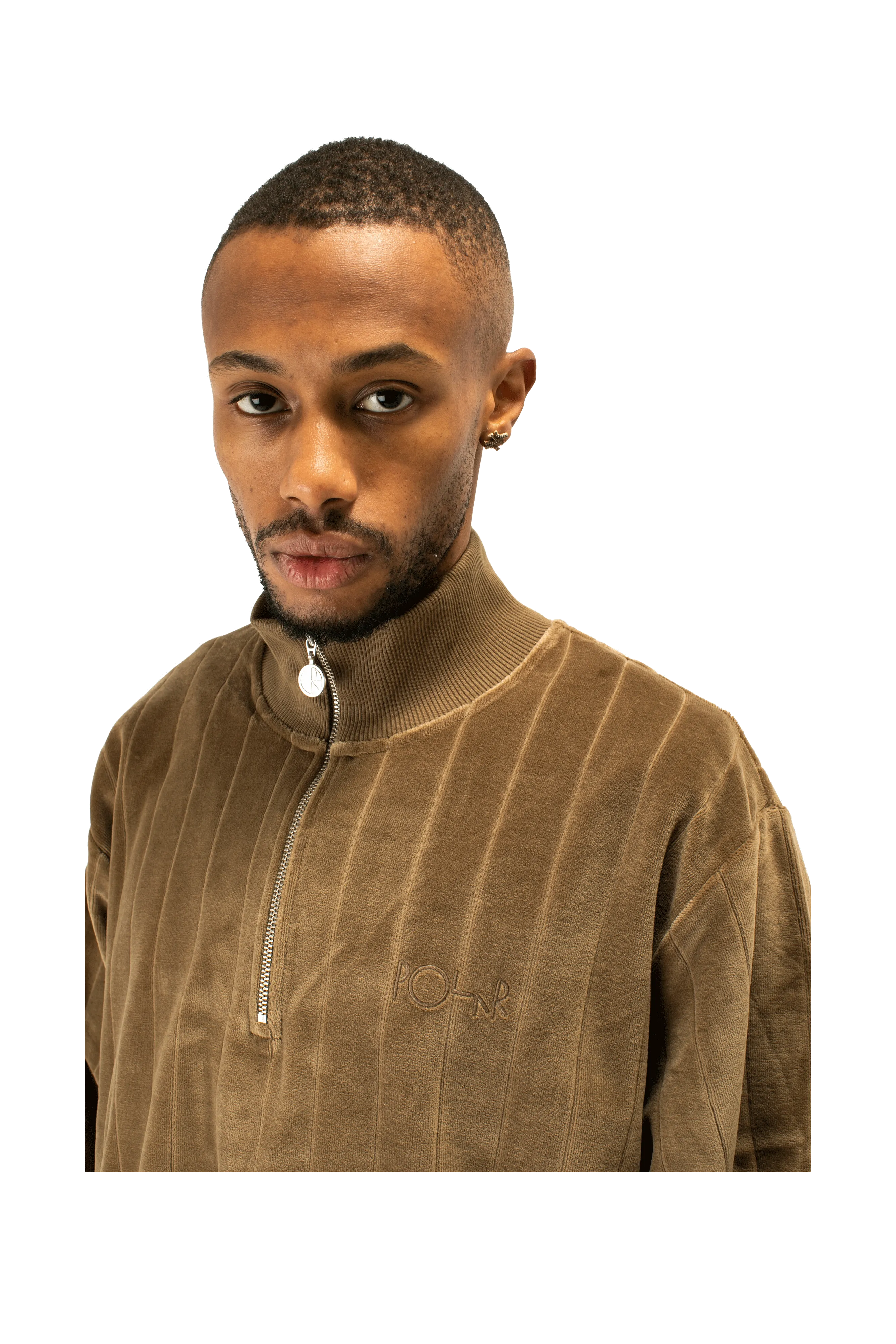 Zip Neck Sweatshirt